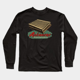 Vintage Arkansas Pallet Tourism Long Sleeve T-Shirt